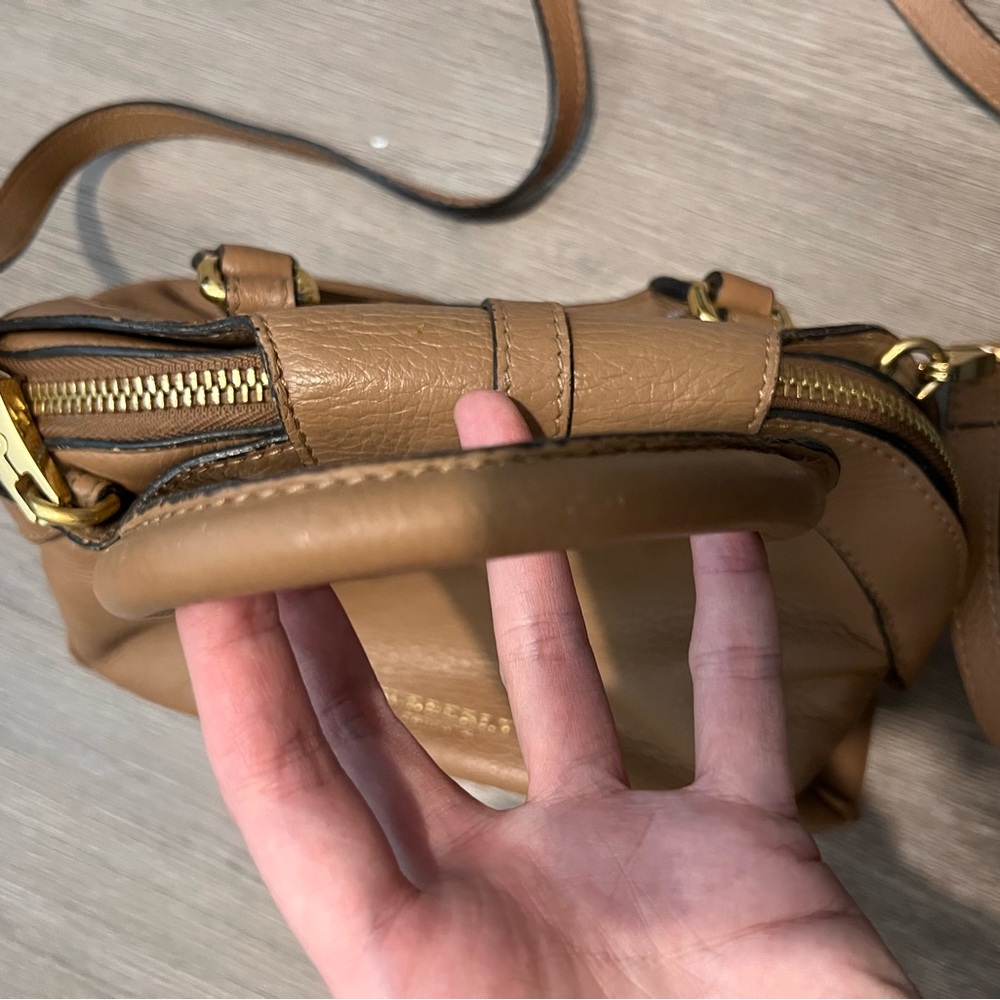 Burberry Brown Leather Satchel - Picture 4 of 10